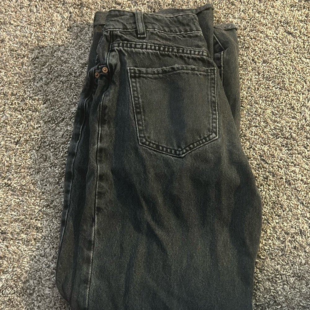 black garage jeans